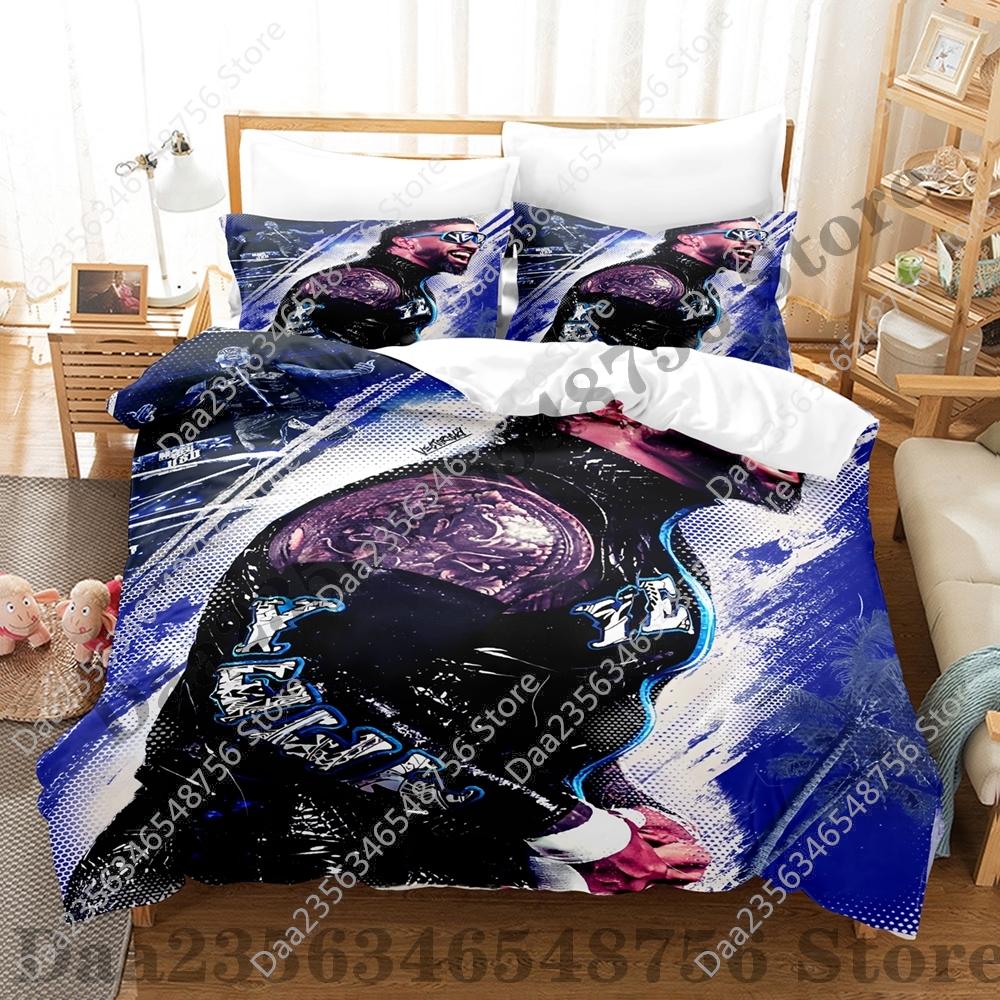 Comforter Lightning Jey Uso Bedding Set Single Twin Full Queen King Size Bed Set Adult Bedroom s Wwe 2K25 Bed