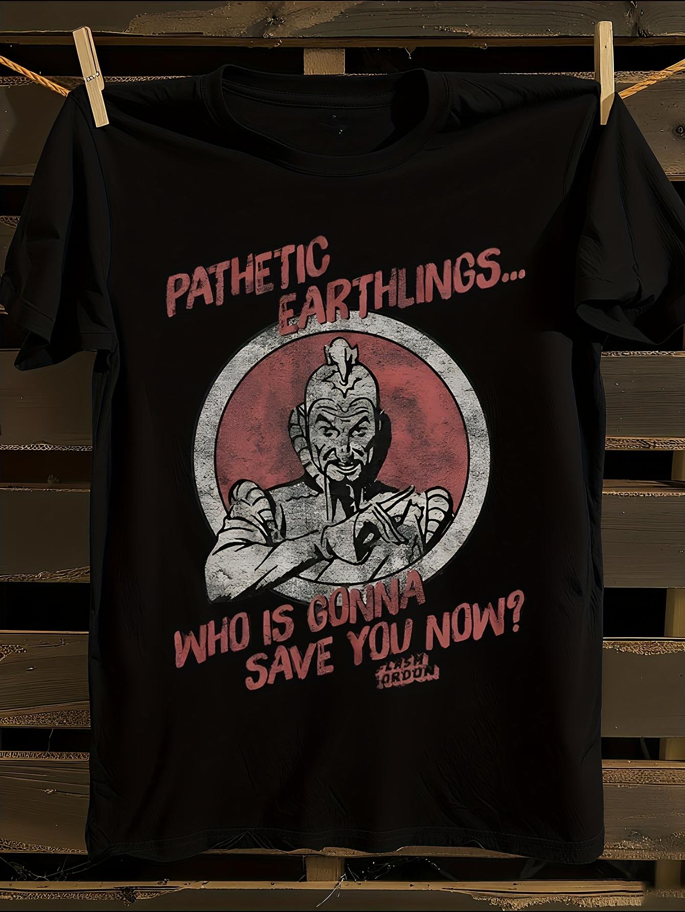 s Flash Gordon  Pathetic Earthlings  TV Show Tshirt XXL