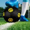 Pallone da Calcio Borussia Dortmund, colorato, adatto a tutte le età, cucito a macchina, materiale PVC, qualità da competizione, resistente e ad alto rimbalzo