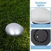 Solar LED Pebble Stone Light Outdoor Waterproof Lawn Lamp Garden Decoration Light Courtyard Pathway Night Light for Villa Landsc