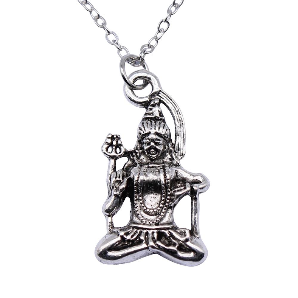 Knot Pendant Necklace Talisman Amulet Celtic Occult Protection Jewelry 40cm Short Chain