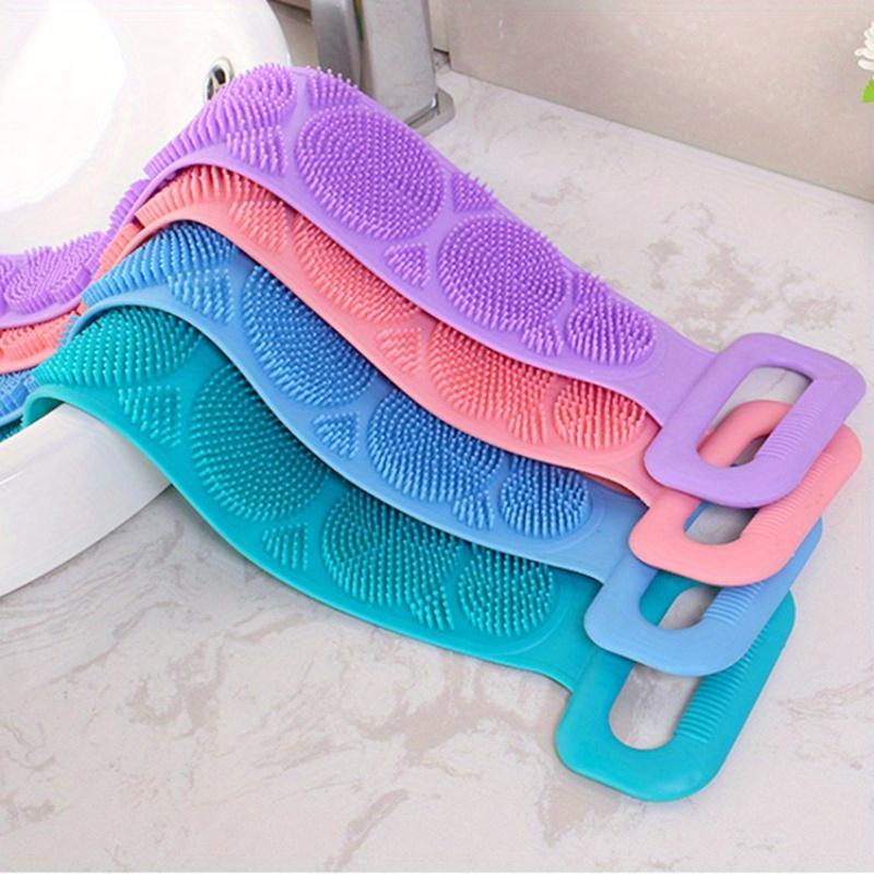 Silicone Shower Towel - Body Brushes | Unisex Bath Towels | Rubbing Back Shower Belt, Long Back Clean Brushes | Shower Specific.