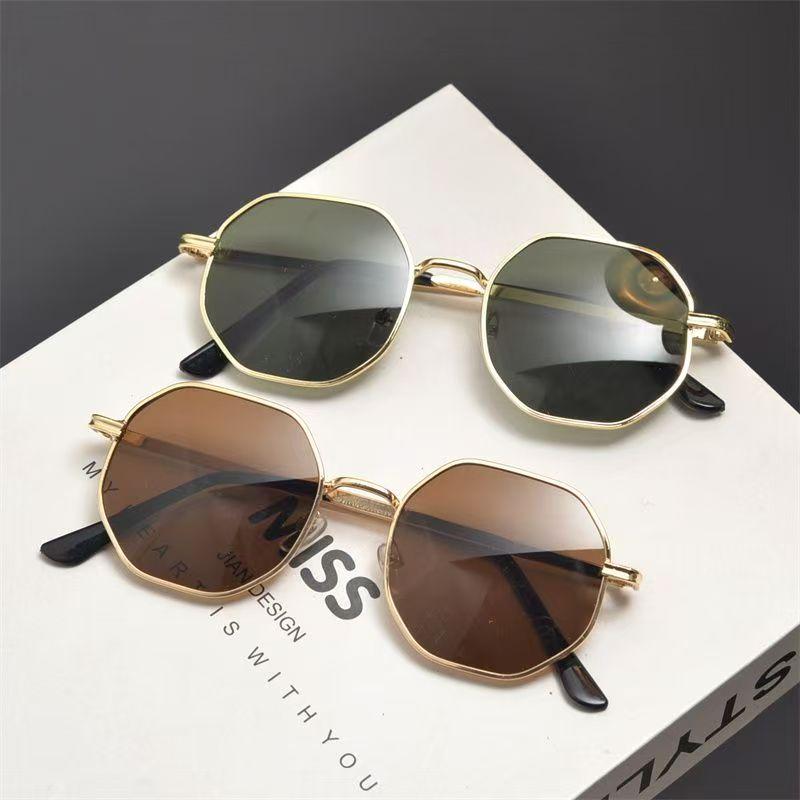 Fashion Men Women Square Sunglasses Brand Designer Metal Frame Sun Glasses Uv400 Eyeglasses Simplity Alloy Frame Eyewear