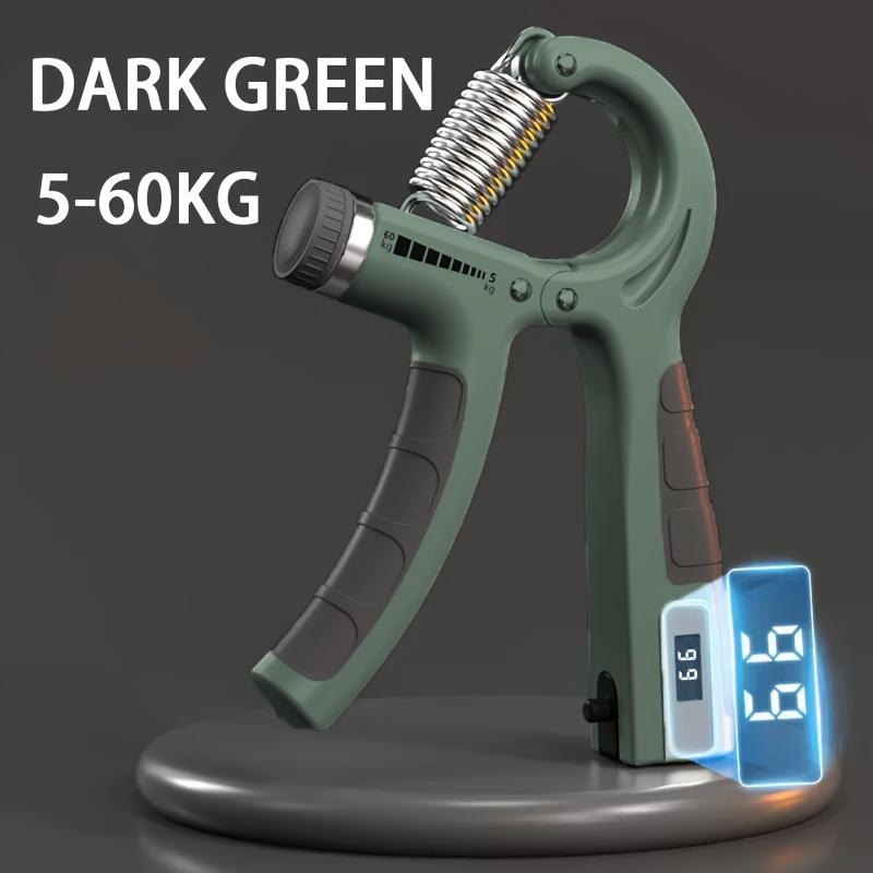 1/5-60Kg Adjustable Hand Grip Strengthener Trainer For Wrist Forearm Muscle Building Exercise