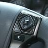 Real Carbon Fiber Steering Wheel Button Cover for Toyota Tacoma 2015-