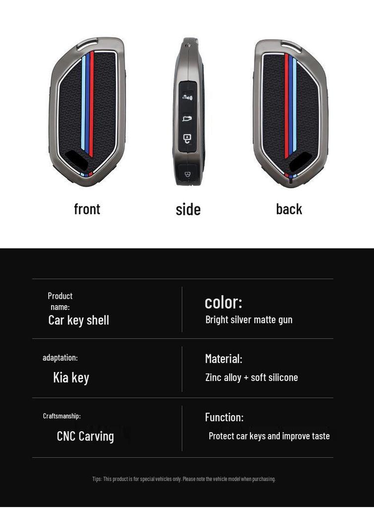 2024 Kia EV5 Key Protective Cover for New Model - New Energy Vehicle Key Shell