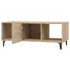 Coffee Table, Sonoma Oak, 102x50x40cm, Wood-based Material