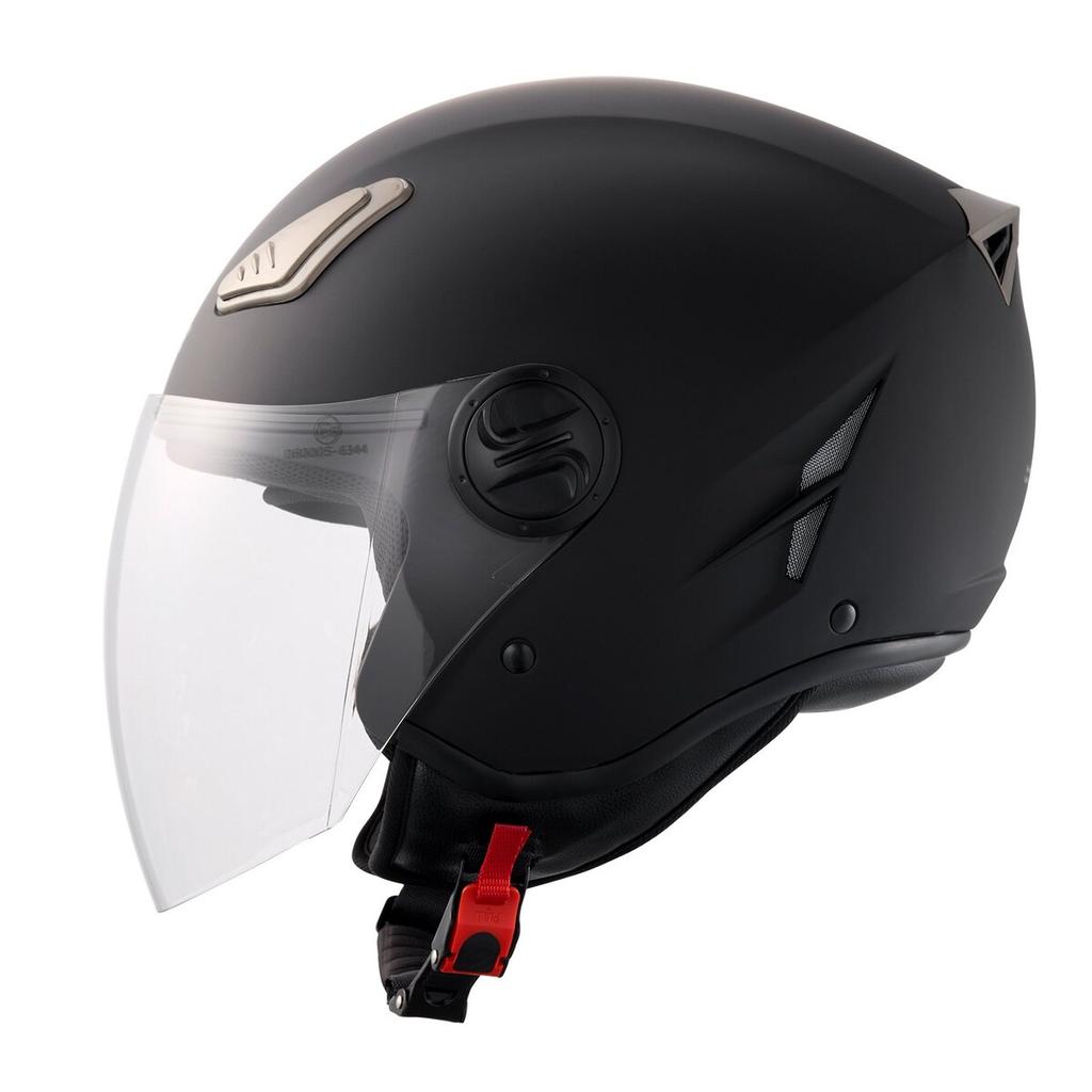 3/4-Face Motorcycle Helmet Motocross Helmet with Bluetooth Slot