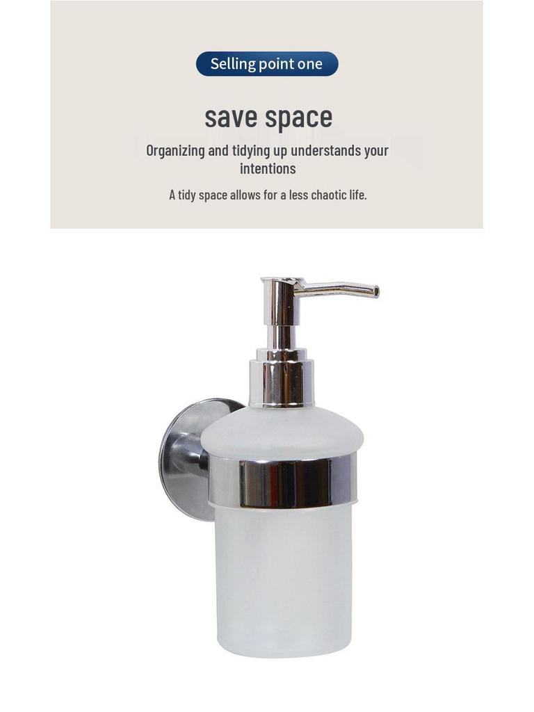 3M Adhesive Wall-Mount Liquid Bottle Holder for Bathroom and Hotel Showers