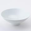 Nishikai Pottery Hasami Ware White Porcelain Kanna Flat Bowl 11422 (Large)