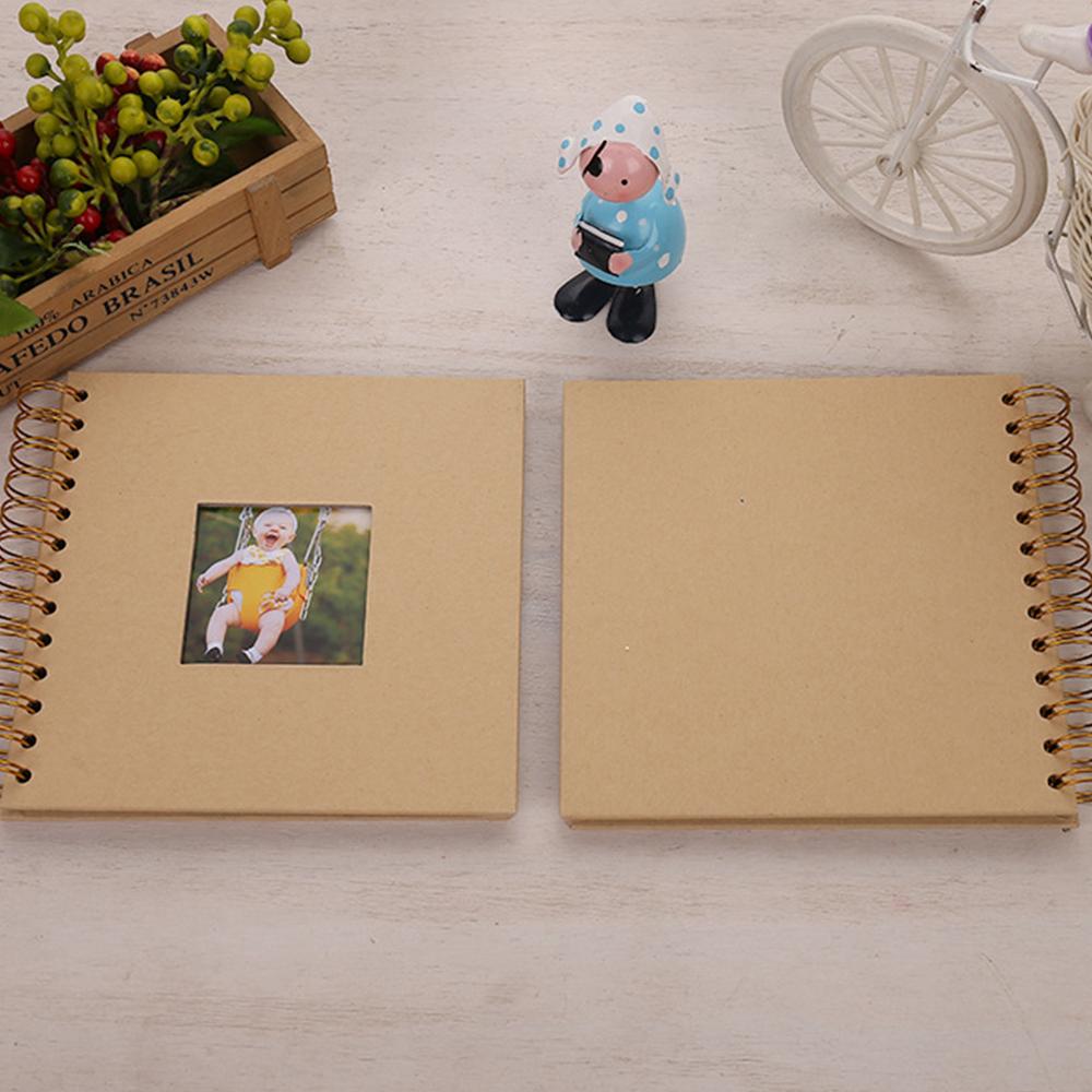 Scrapbook Photo Album Memory Book Paper for Travel Wedding Anniversary Christmas Gifts Baby Shower Memories