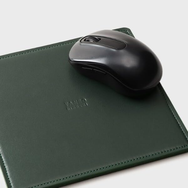 Takeo Kikuchi Made in Japan Leather Mouse Brown 00 Pad, (042) (FREE)