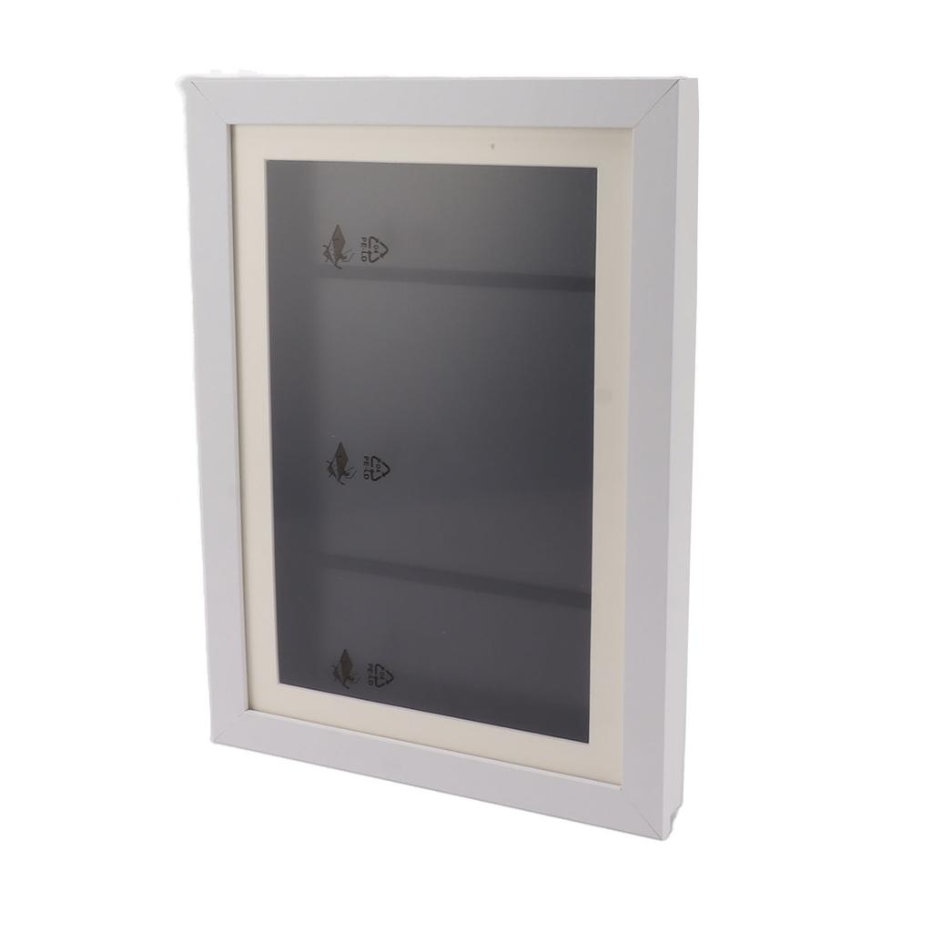 Kids Art Frame Density Board PS Magnetic Front Opening Changeable Artwork Display Frame Holds 50PCS Pictures for Crafts