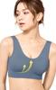 Night Daytime Use Dusty [Bambi Water] Bra, Set-up Possible, 24-hour Use, Non-wired Bra, (LL, Blue)