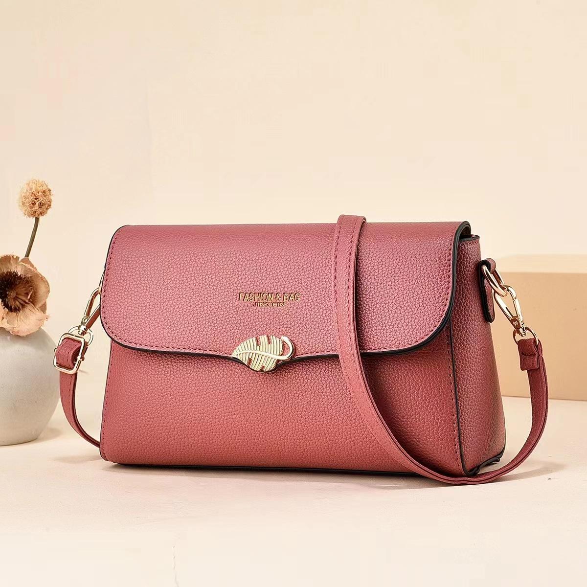 

Latest Design All-in-one Style Shoulder Bag Crossbody Bag Mother Bag Soft Leather Bag Middle-aged Women Compact Bag Backpack .