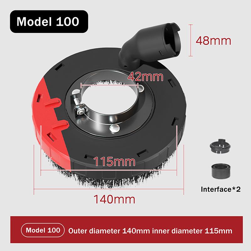 New Angle Grinder Dust Cover Angle Grinder Grinding Polishing Dust Shroud Power Tool Accessories