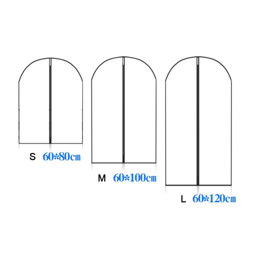 Transparent Garment Dust Case Hanging Clothes Dust Cover Multi Size   Travel