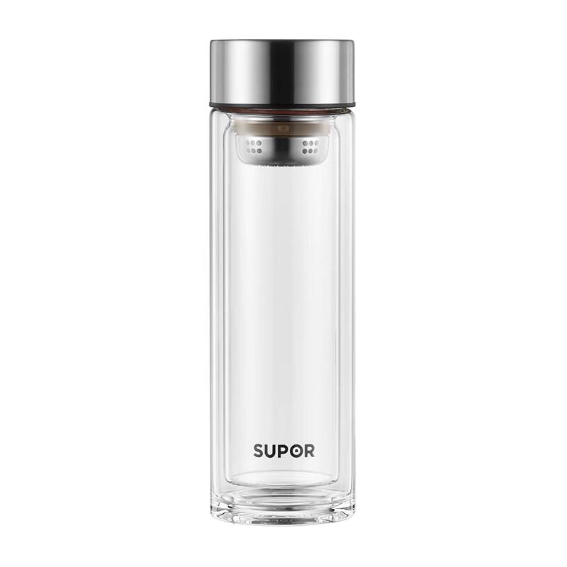 SUPOR Double-Layer Heat-Resistant Glass Cup