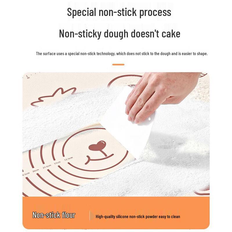 Deepuer Thickened Food Grade Silicone Dough Kneading Mat