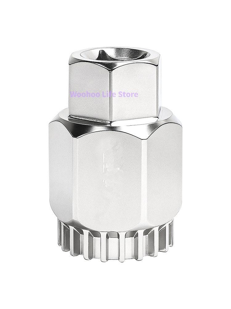 Square Taper Bottom Bracket Tool Splined BB Socket Wrench Bicycle Crank Puller And BB Tool MTB Square ISIS Bottom Bracket Remove