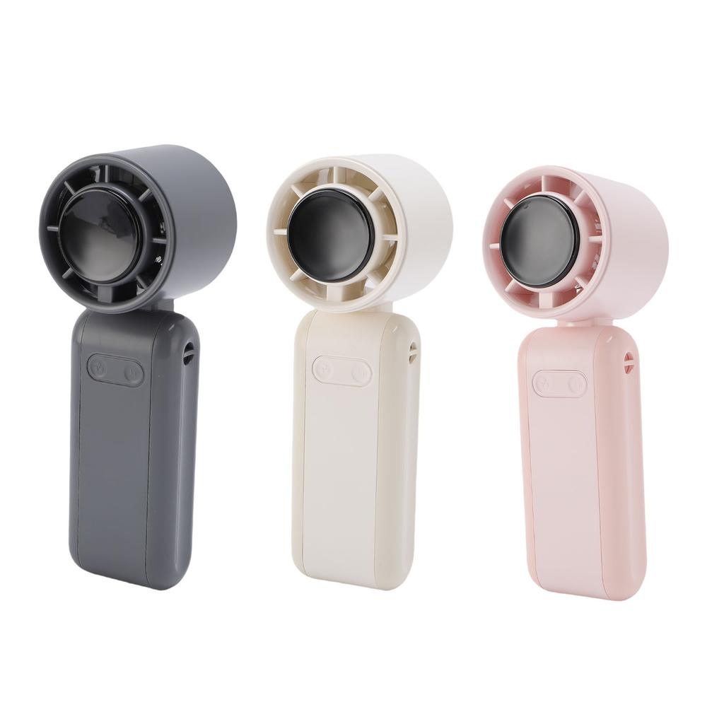 Handheld Turbo Fan 5 Levels Adjustable Quiet Folding Digital Display Portable Mini Pocket Fan with S