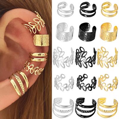 5 pezzi/set di orecchini set temperamento nocche apertura gioielli regalo di natale gioielli quotidiani da donna ragazze eleganti orecchini personalità set