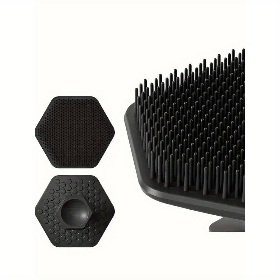 1 Stück Weiche Silikon Gesichtsreinigungsbürste - Sanftes Peeling Gesichtsreinigungs-Pad und Weicher Massager - Unparfümiert, Herren Badezimmer- und Duschartikel Zuhause