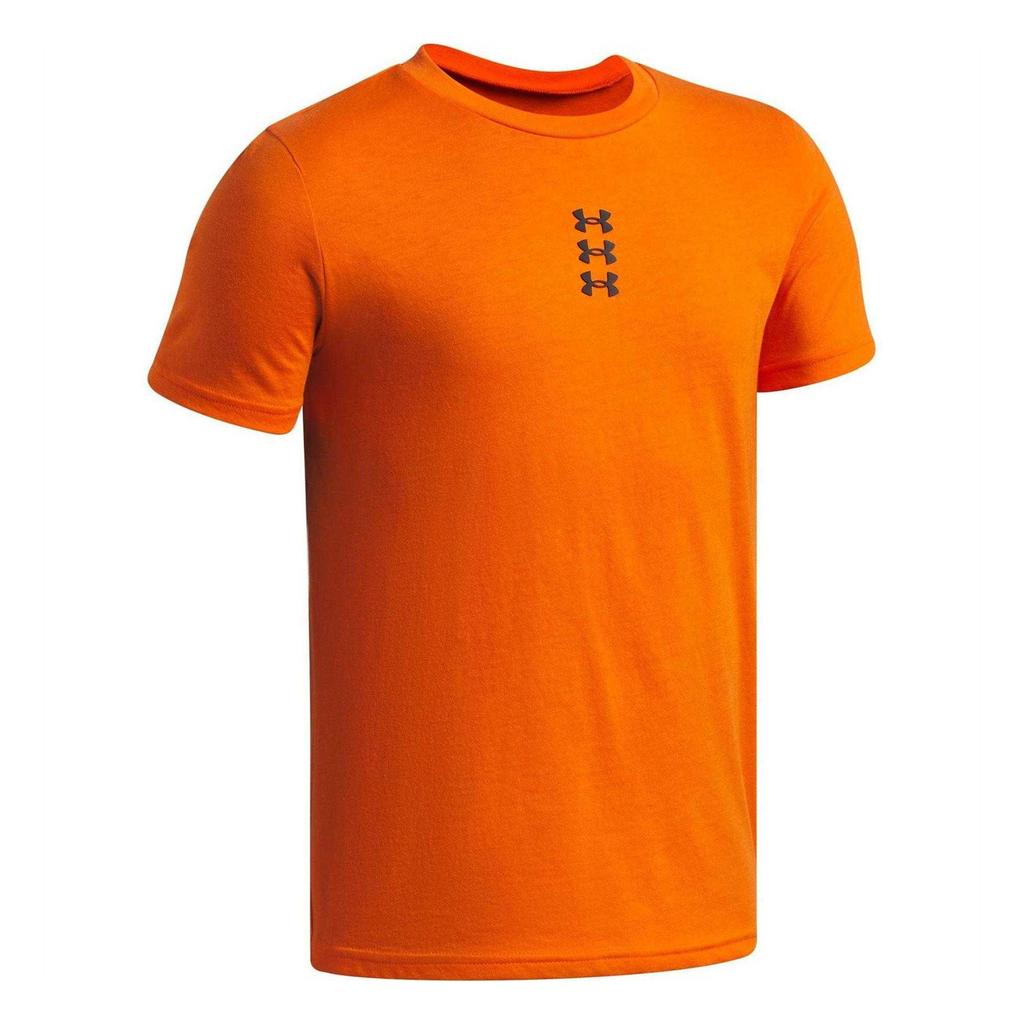 Under Armour Childrens/Kids Performance Triple Logo Basketball T-Shirt