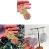Sunflower Pendant Earrings With Alloy Geometric Design For Casual Womens Jewelry
