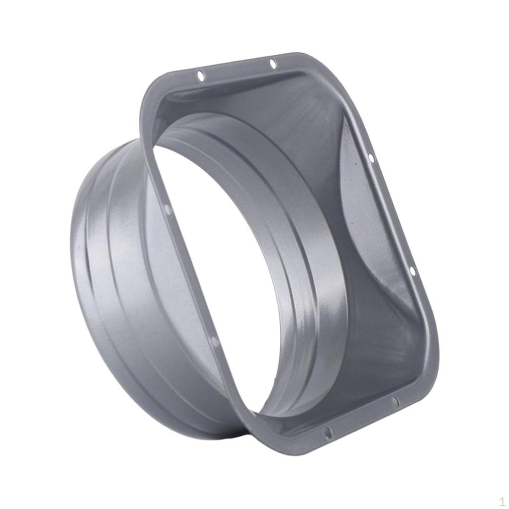 Air Duct Connector Joint Fittings Metal Straight Pipe for Ventilation Adapter Replacement