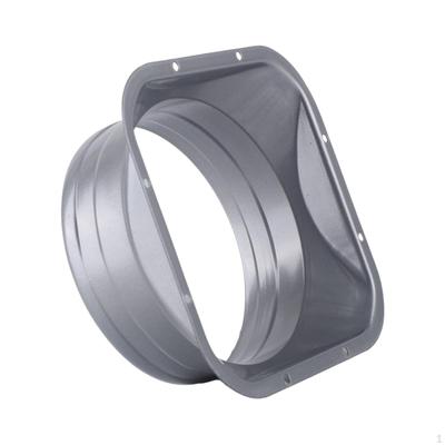 Air Duct Connector Joint Fittings Metal Straight Pipe for Ventilation Adapter Replacement