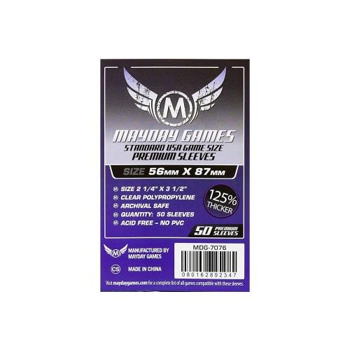 

Mayday Games 7076 Usa Boared Game Sleeves, Dark Purple