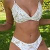 European and American Animal Print Sexy Two-Piece Bikini Set for Women - Trendy Fashion Swimwear
