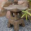 Antique Stone Carving Zen Garden Lantern for Outdoor and Hotel Courtyards