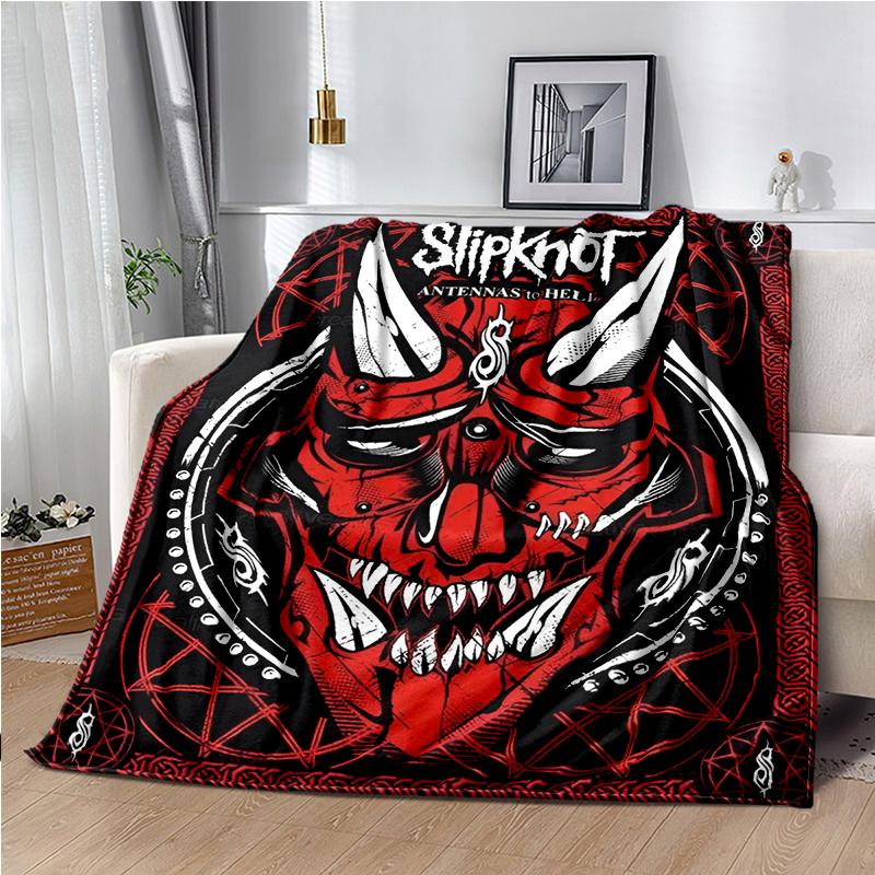 Coperta con Motivo Heavy Metal per Bambini Divano Letto Casa Viaggio Picnic Escursionismo Coperta Super Morbida in Flanella Regalo di Compleanno