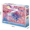 Epoch 1000 Piece Jigsaw Puzzle Marine Art Sakura Miracle x 75 with and Score Ticket Included EPOCH Illustration/Art (50 cm) 13-047s Glue, Spatula,