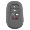 2Pcs Remote Key Fob Cover Case Fit for Honda Civic Accord Pilot CRV Passport -