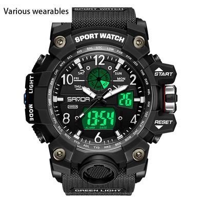 New Youth Sports Trend Korean Electronic Watch Men's Creative Personality Watch