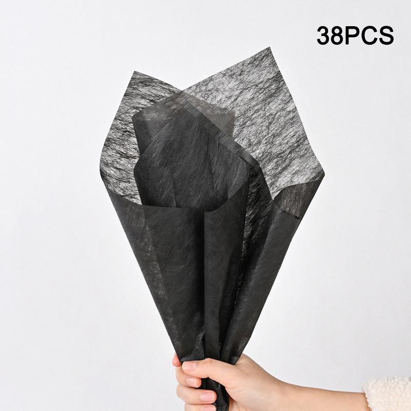 Flower Packaging Paper Translucent Milk Cotton Lining Paper For Florist Wrapping Bouquet Wedding Soft Colorful Decorative Paper