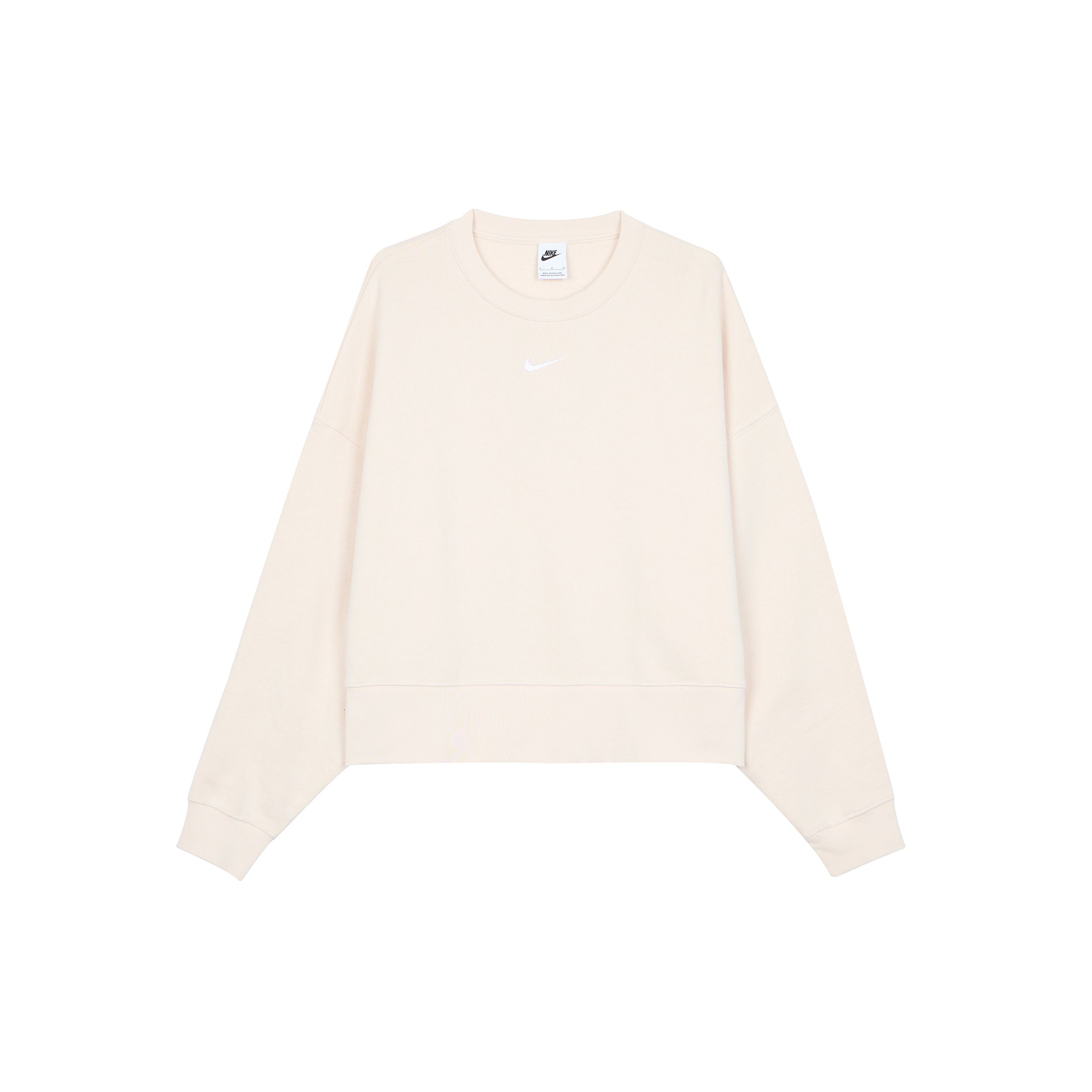

Женский вязаный пуловер с флисовой подкладкой Nike Sportswear Collection Essentials, топы кремового цвета DJ7666-219 XL