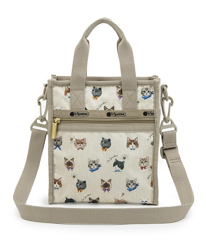 

Официальная сумка через плечо MINI Playful Cats [LeSportsac] N/S TOTE/3714 женская