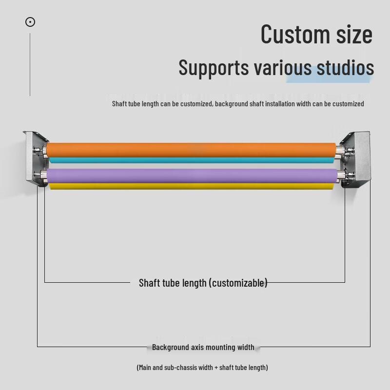 JiaShiYing Electric Multi-Axis Photography Background Roller System