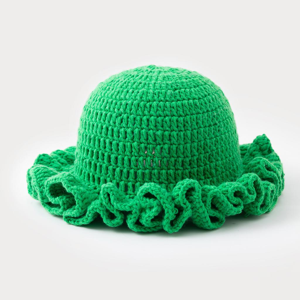Thick Windproof Hat for Autumn and Winter, Woven Yarn, Hand Knitted Outdoor Windproof Head, Warm Hat