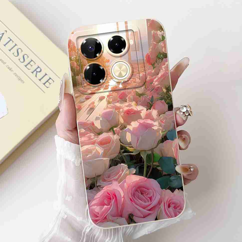 

For Infinix Note 40 Pro 4G Case X6850 Soft Silicone Protection Back Cover Phone Casing For Infinix Note 40 Note40 Pro 4G Case Infinix Note 40 Pro