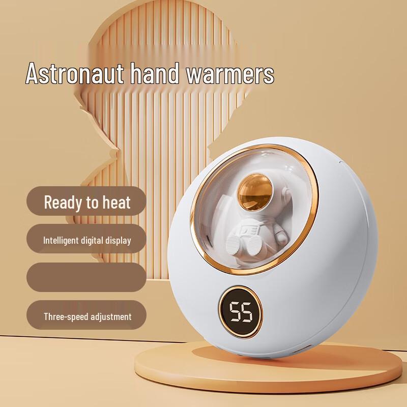 Mini 2-in-1 Astronaut Hand Warmer & Power Bank