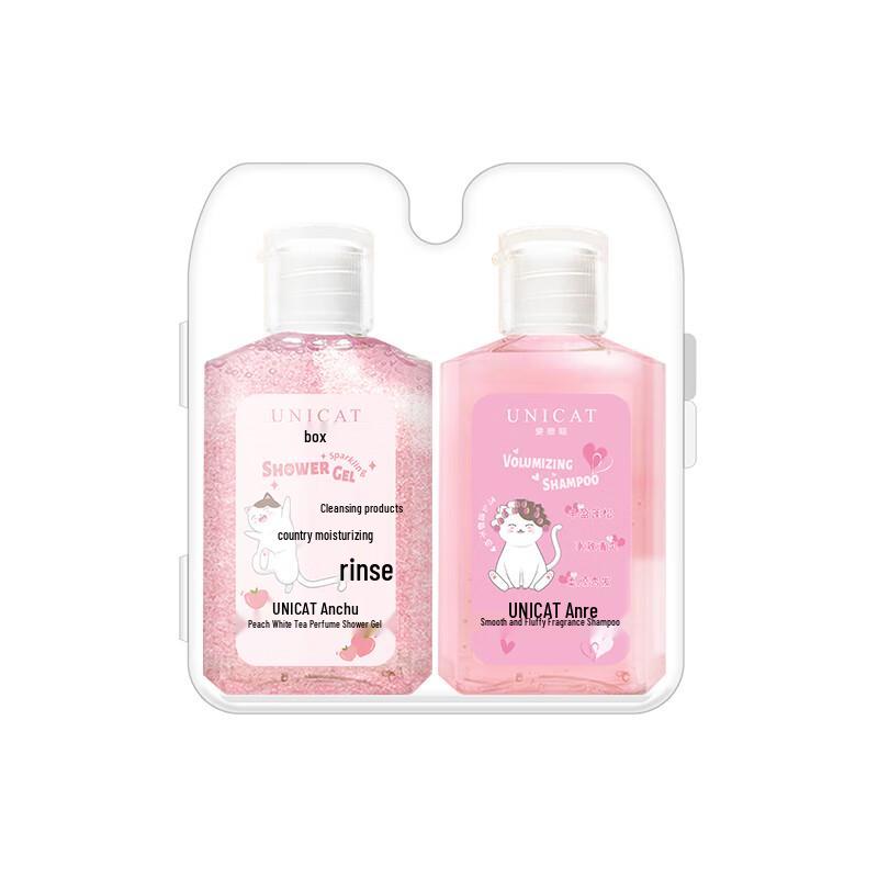 UNI CAT Peach White Tea & Smooth Scented Travel Set