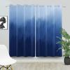 Misty Forest Landscape Curtains Gradient Nature Printed Living Room Bedroom Window Drapes Top Curtain Blackout For Made Of Polyester With Grommet