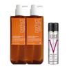 Perfect Serum Original Shampoo 680ml X2 + Volume Black Spray Black 120ml