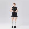 Sleeveless Polo Collar Tennis Jumpsuit: Slim-Fit Sport Skirt for Autumn/Winter