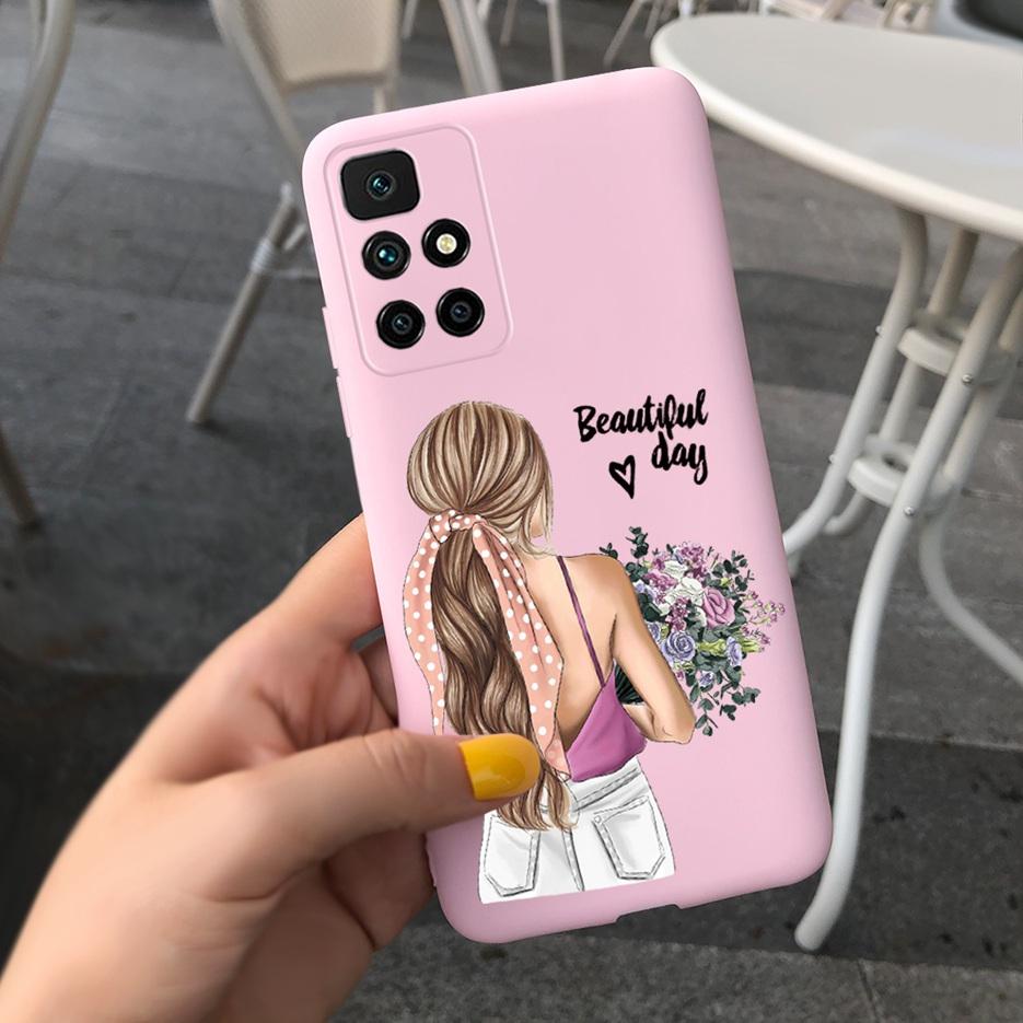 Redmi 10 Case Stylish Sunflower Daisy Cover Case For Xiaomi Redmi 10 Redmi10 Phone Cases 6.5'' Soft TPU Fundas Shockproof Bumper